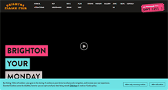 Desktop Screenshot of brightonpier.co.uk