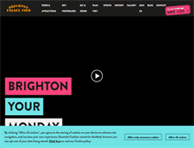 Tablet Screenshot of brightonpier.co.uk